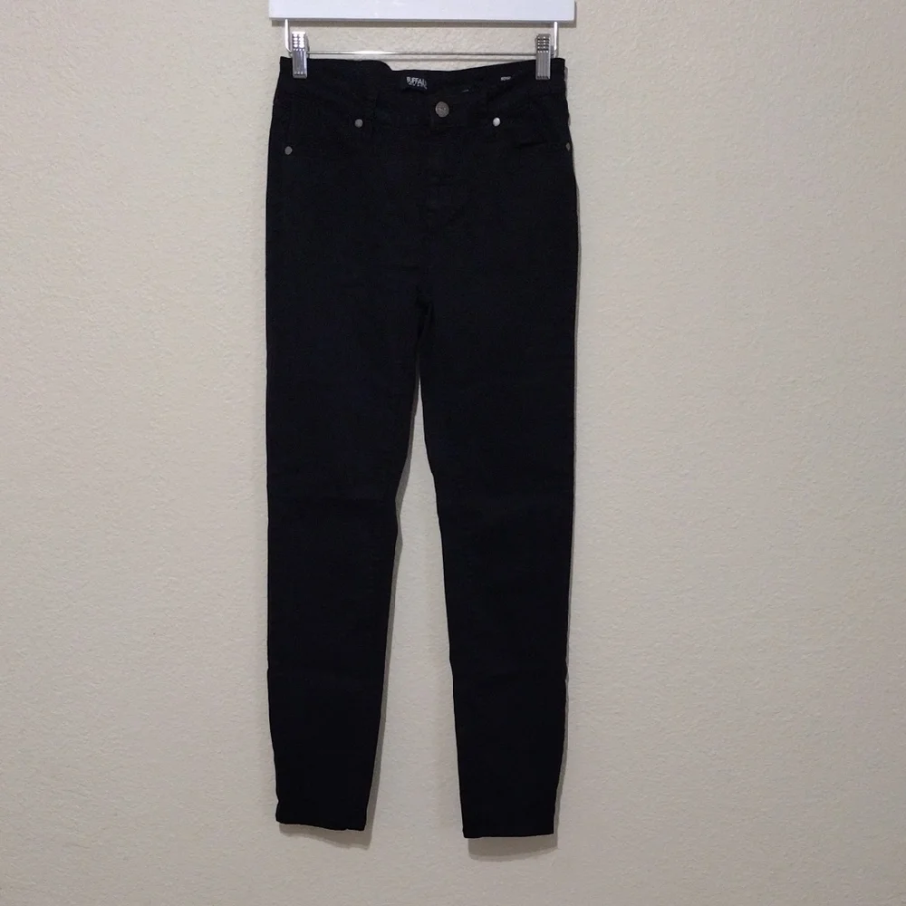 Buffalo David Bitton Black Skinny Jeans Modern Fit - Picture 1 of 9